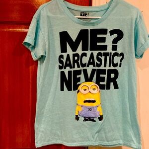 EUC! Women’s Juniors size M, Despicable Me shirt!